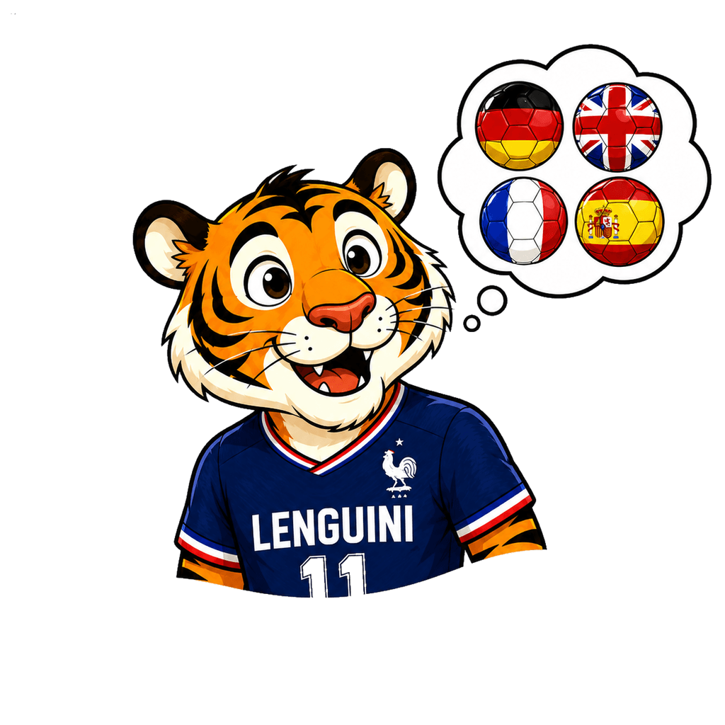 Lenguini Maskottchen